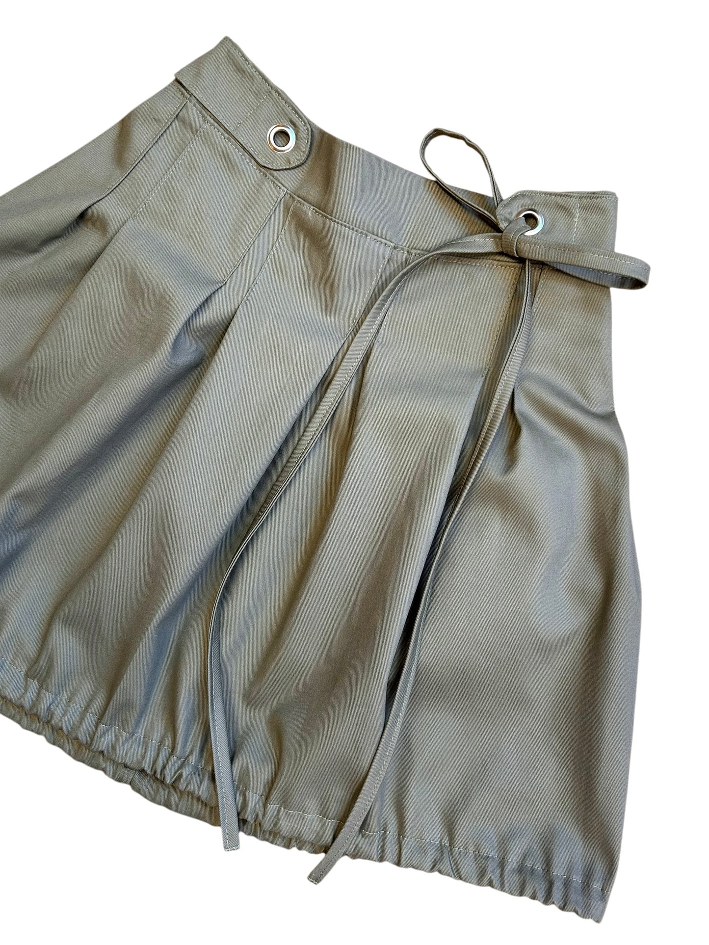 Box pleat two way skirt
