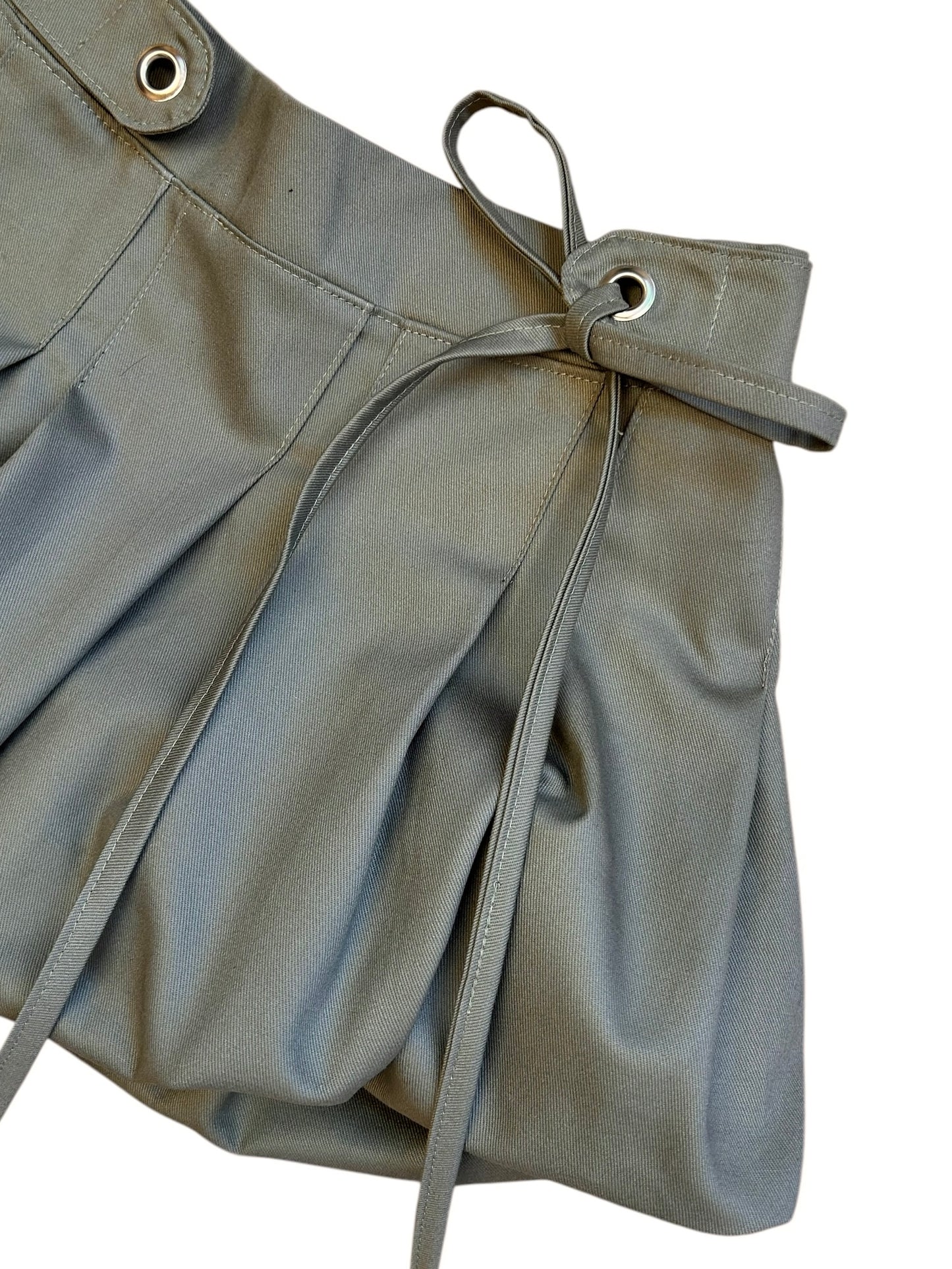Box pleat two way skirt