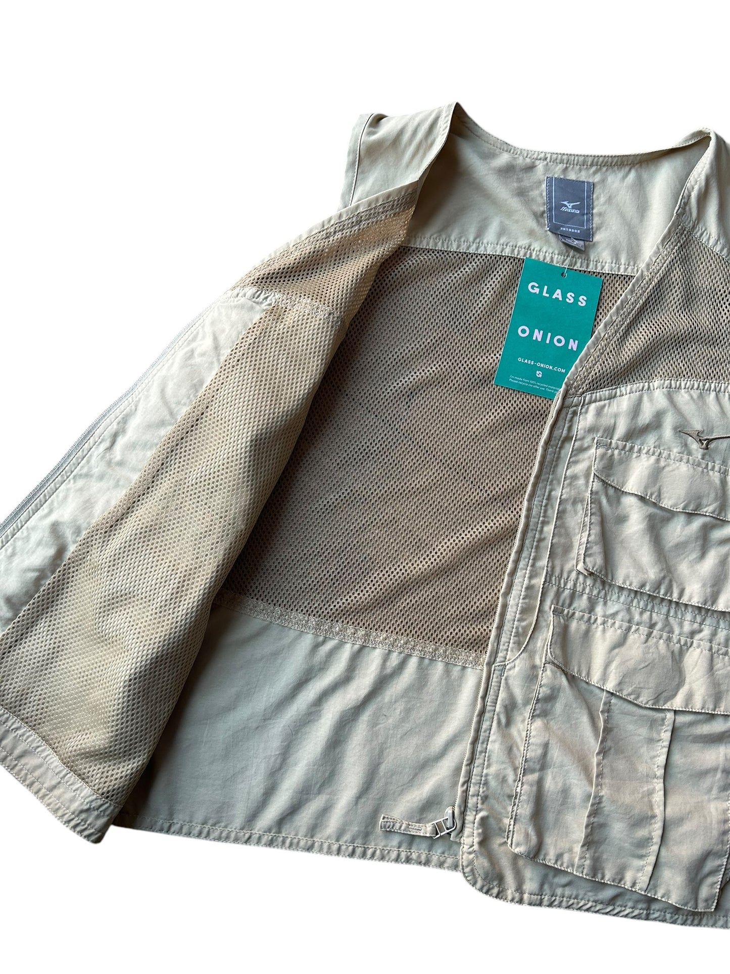 Mizuno vest beige S