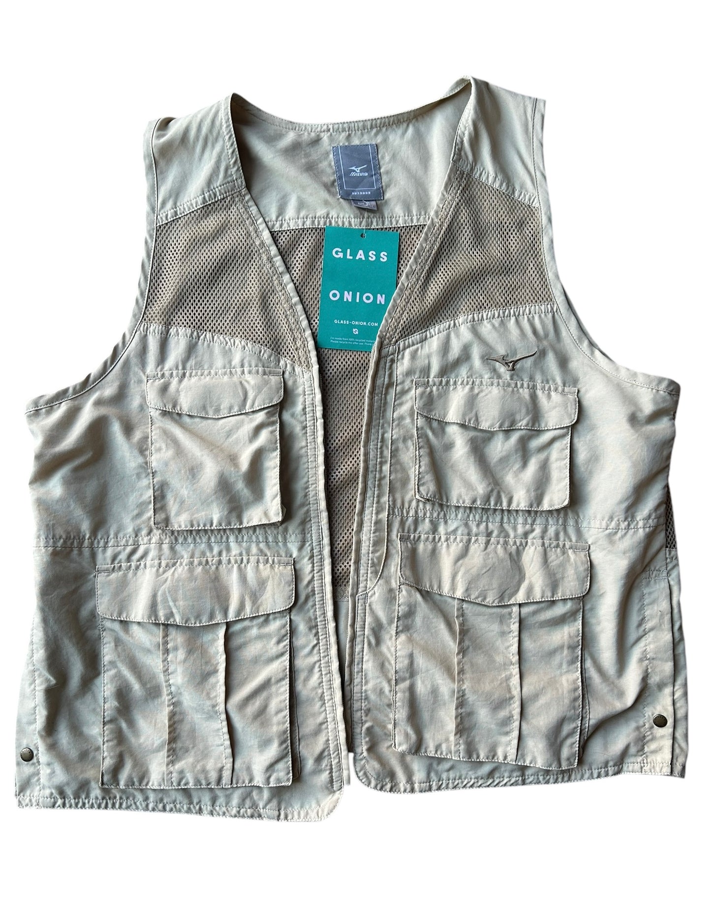 Mizuno vest beige S
