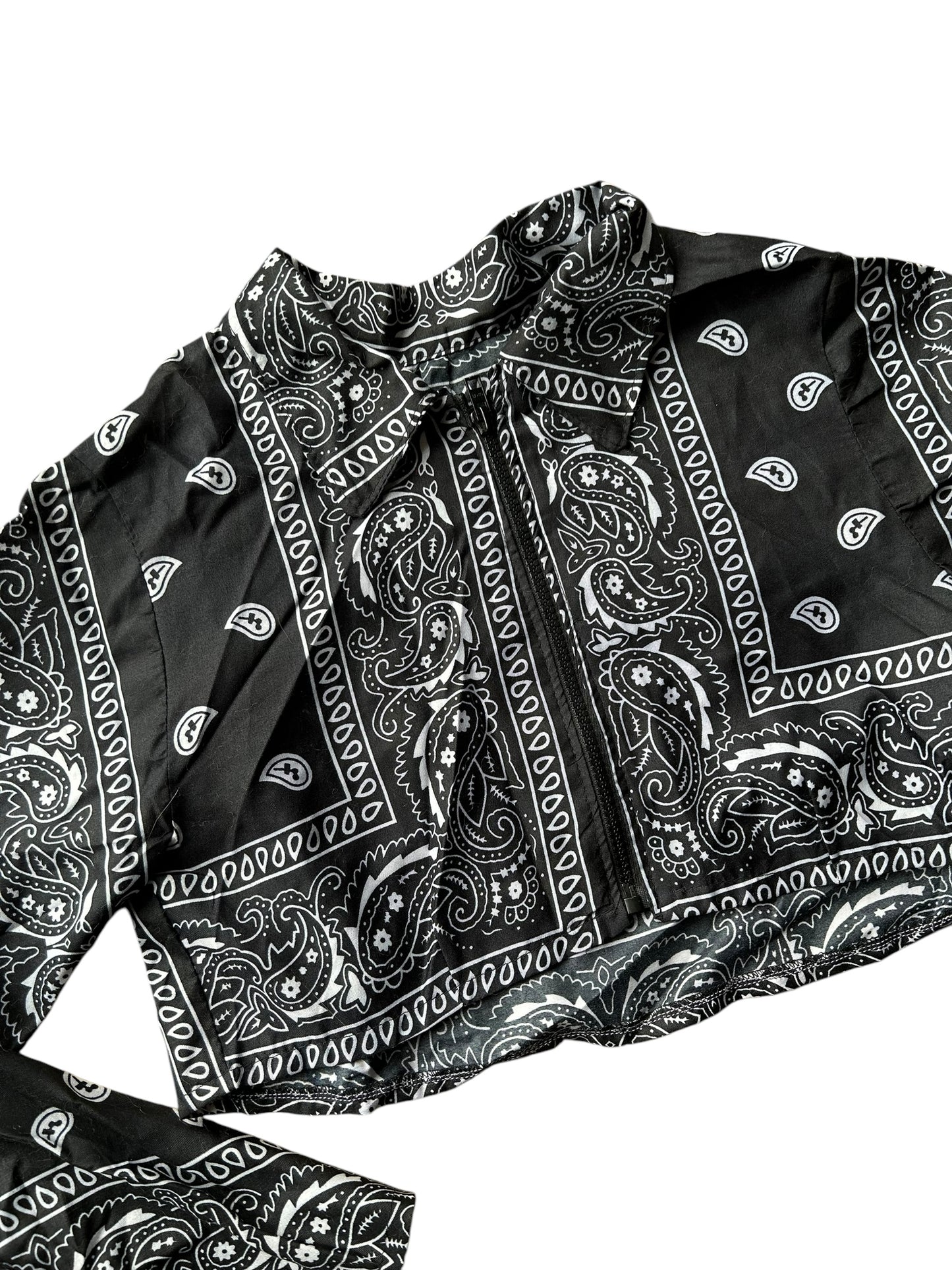 TIAR bandana cropped jacket XS/S