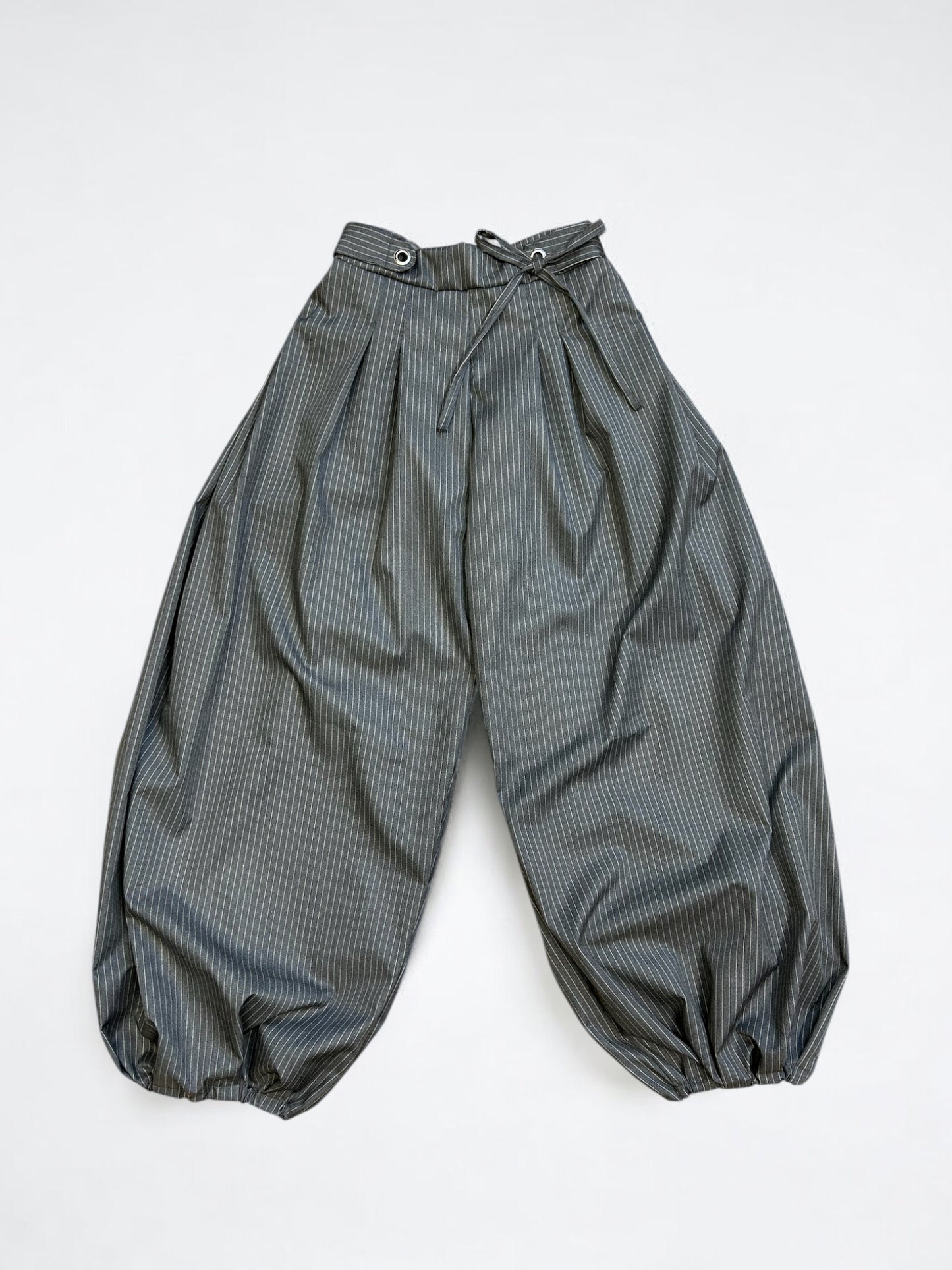 Box pleat baggies - Pinstripe