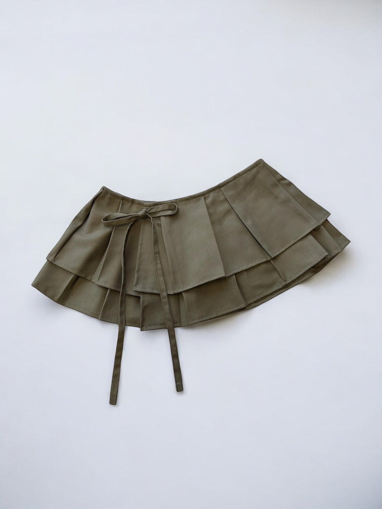 Box pleat skirt add on