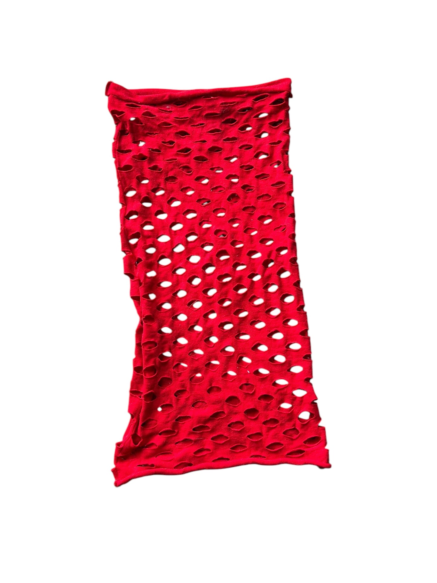 Red fishnet dress XS-M