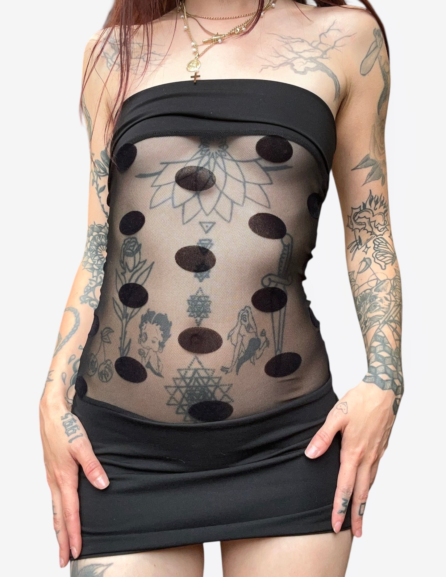 Polka mesh 2-in-1