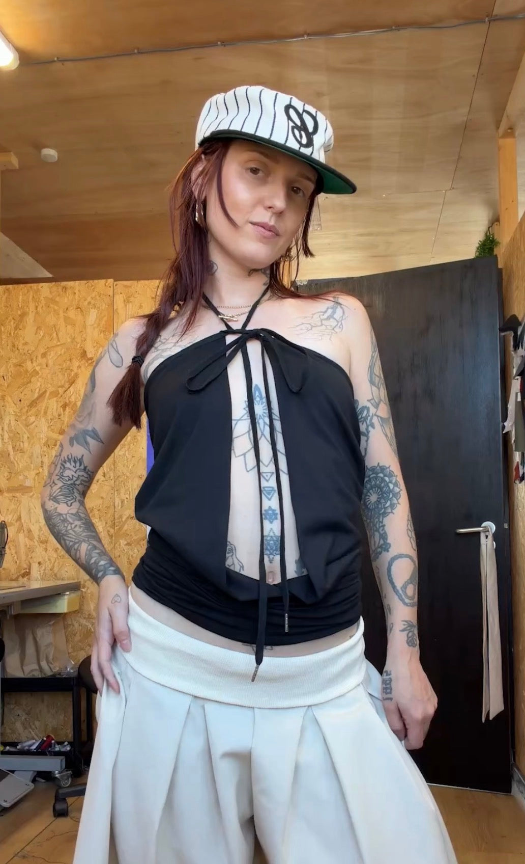 Wrap and bow top