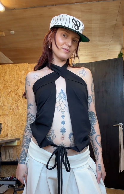Wrap and bow top