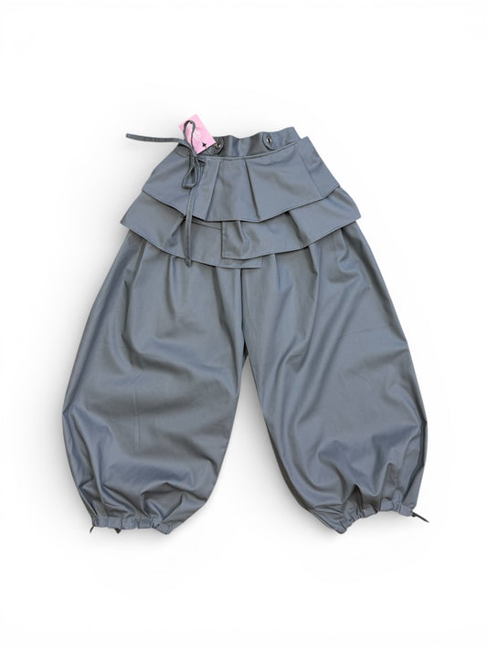 Box pleat baggies (no skirt) - grey XS, R