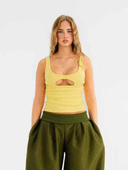 Rib star cami