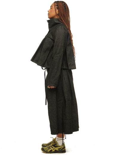 Box pleat culottes
