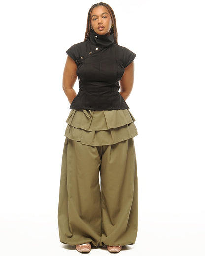 Box pleat skirt add on - all colours