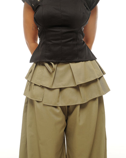 Box pleat skirt add on - all colours